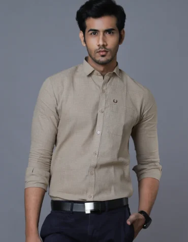 Handloom Organic Cotton Shirt