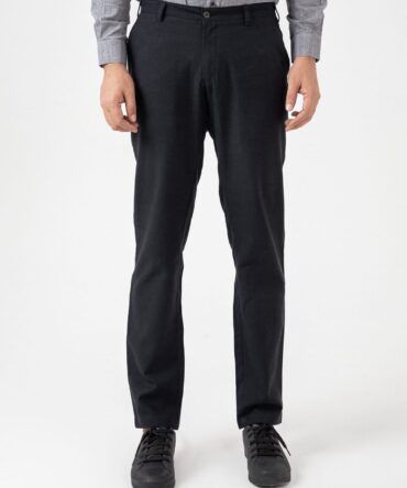 Pure Khadi Pant In Black