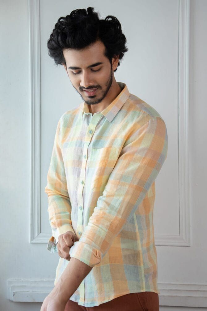 European Linen shirt for Men - Image 2