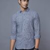 Handloom Khadi Shirt in Gingham
