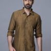 Handloom Mulberry Silk Shirt