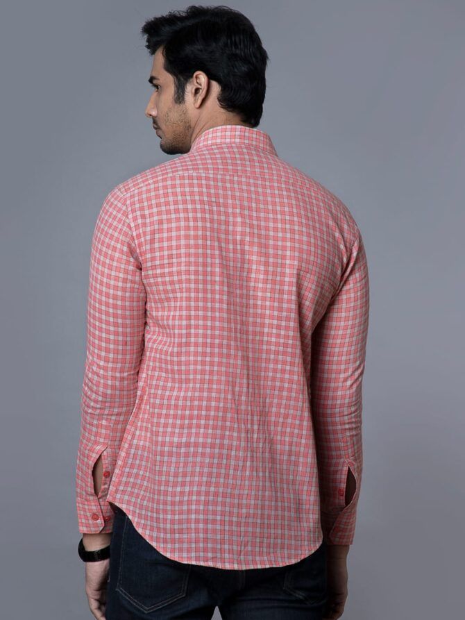 Men Handloom Cotton Shirts - Image 3