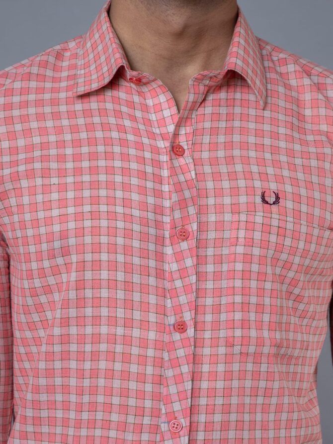 Men Handloom Cotton Shirts - Image 4