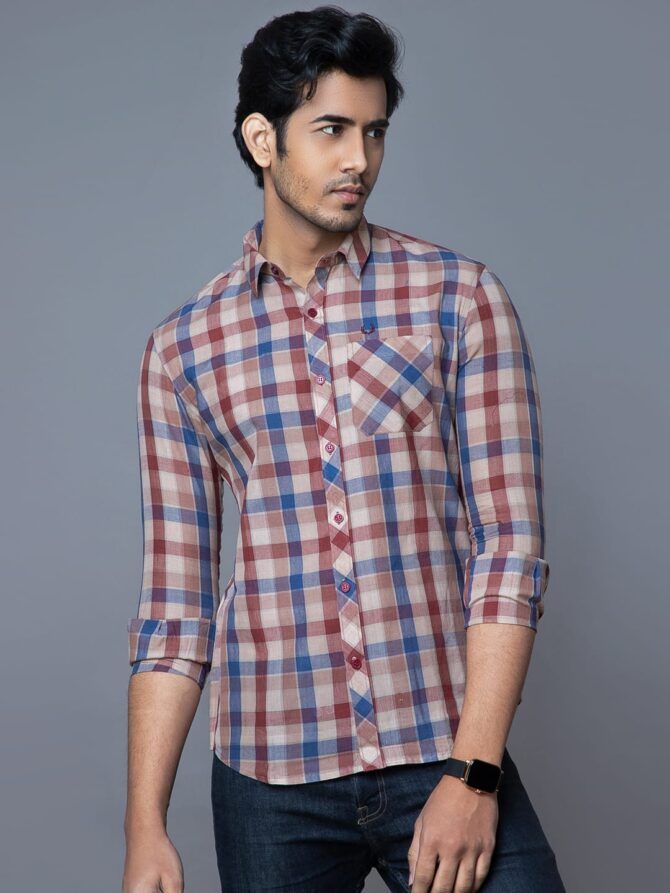 Pure Handloom Cotton Shirts for men