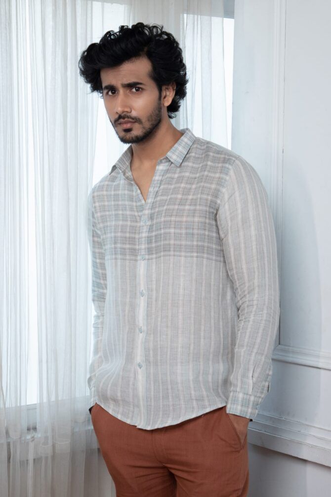 European Linen Shirt for men