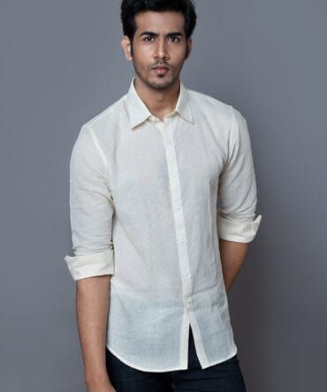 Handloom Cotton formal shirt for men