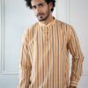 Handloom Cotton short kurta for men