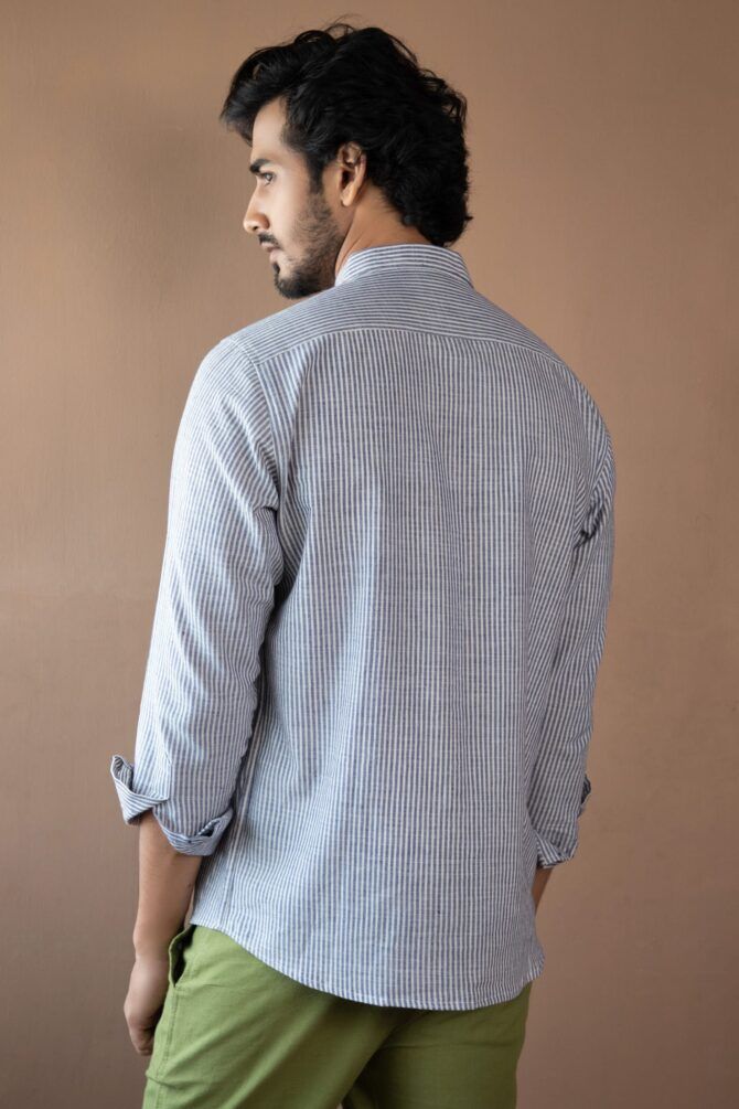 Handloom Khadi Formal shirt - Image 4