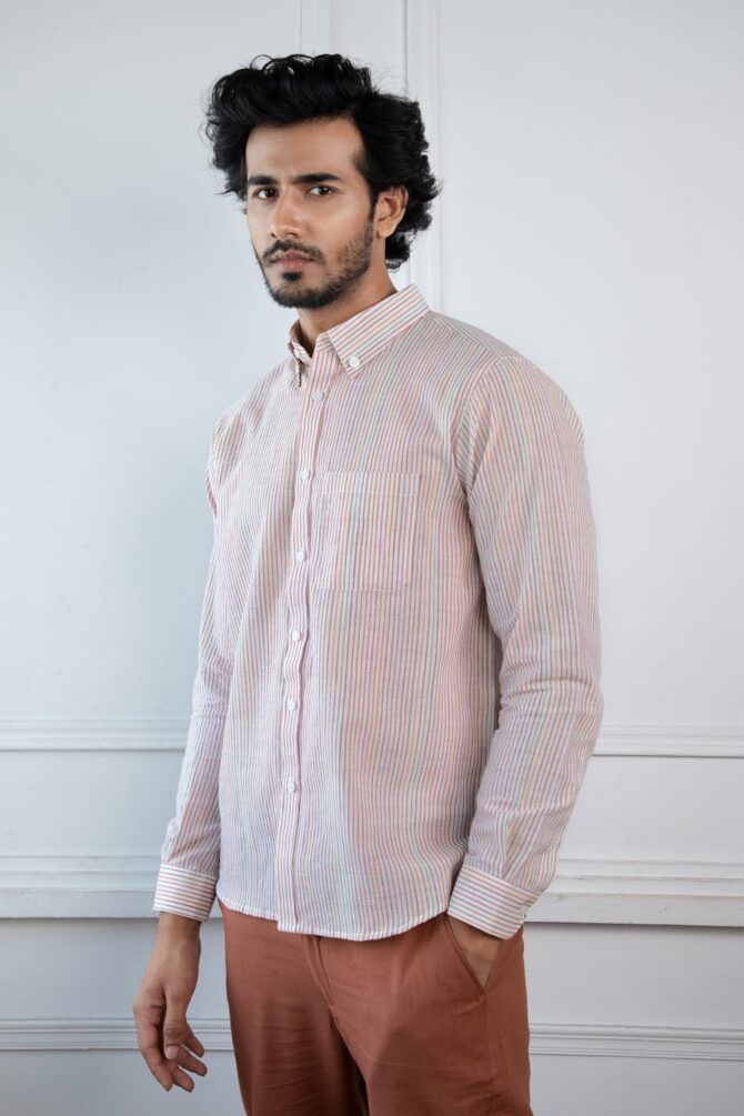 Handloom Khadi Shirt - Image 2