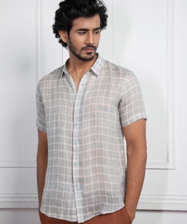 Men European Linen shirt