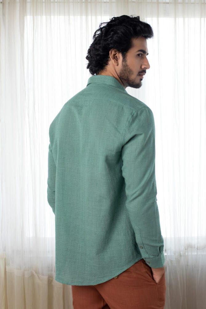 Organic Handloom Cotton Men shirt - Image 5