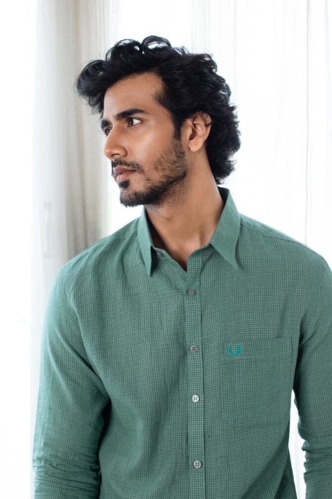 Organic Handloom Cotton Men shirt - Image 4