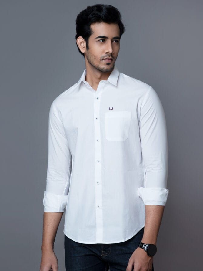 Oxford Solid casual shirt - Image 2