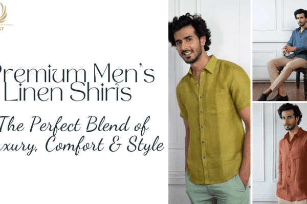 premium men’s linen shirts
